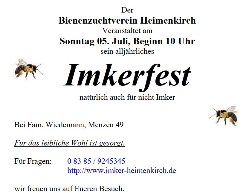 Einladung Fest 2026